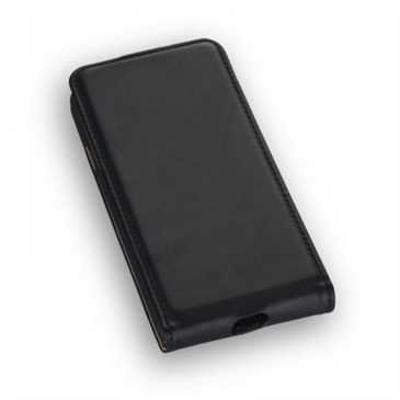 Flip-Style Tasche Vertikal für Huawei Y3 II - mit Halterung - schwarz