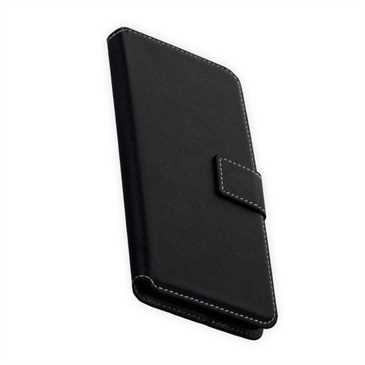 BookStyle Tasche Vertikal mit Halterung für Nokia 8.1 (2018) - schwarz