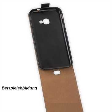 Flip-Style Tasche Vertikal für Samsung Galaxy Xcover 5 - mit Halterung - schwarz