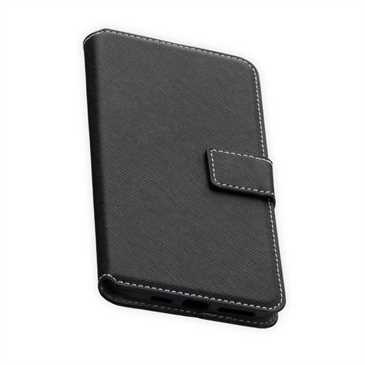 Book Wallet Tasche für Apple iPhone 11 Pro - mit Halterung - Schwarz
