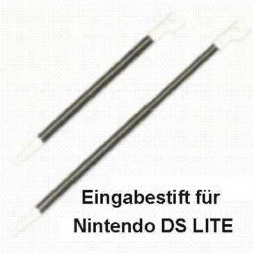 Stylus 2-in-1 Eingabestift (ausziehbar) für Nintendo DS Lite - weiß