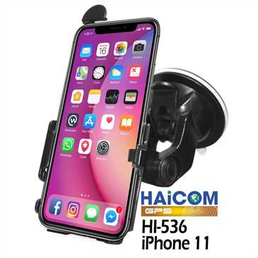 Haicom Halterschale für Apple iPhone 11 - Hi-536 - schwarz