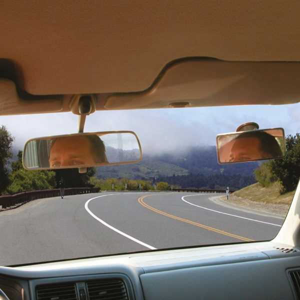 Auto Innenspiegel 152 x 54 mm, Panoramaspiegel Zusatzspiegel