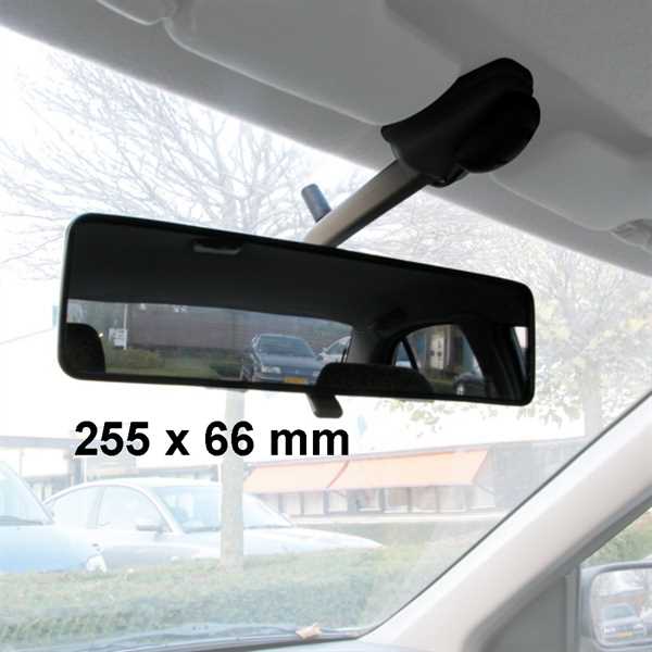 SLIIMU Auto Rückspiegel mit Saugnapf, 305mm Panorama Blendschutz