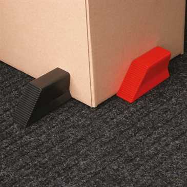 4 Gepäckhalterungen Gepäckklammern - Abmessungen: 19 x 19 x 3,5 cm (L x B x H) - schwarz/ rot
