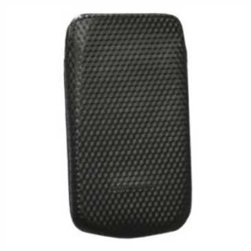 Samsung Tasche Pouch - 3D Cube Effect - für Galaxy S i9000, Galaxy S Plus i9001 etc. - Schwarz