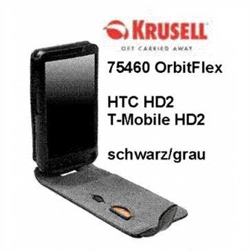 Krusell PDA Phone Tasche Orbit Flex Multidapt® 75460 für HTC HD2, HD 2, Leo, T-Mobile HD2 - Farbe: s