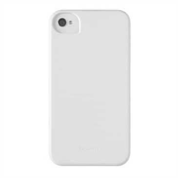 Krusell BioCover 89636 für Apple iPhone 4S, iPhone 4 - Weiß