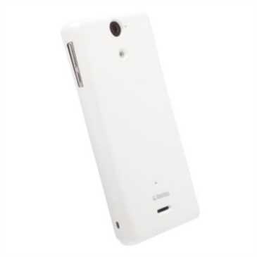 Krusell ColorCover 89761 für Sony Xperia V - Weiß Metallic