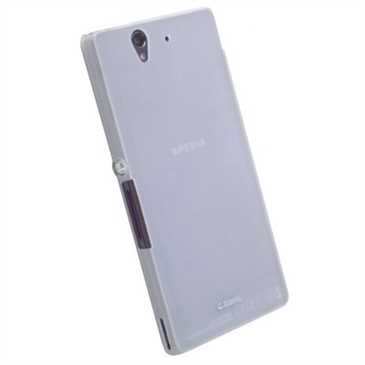 Krusell FrostCover 89803 für Sony Xperia Z - Transparent Weiß