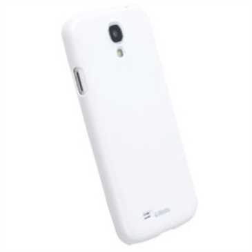 Krusell Cover 89835 für Samsung Galaxy S4, S4 LTE, S4 LTE Plus - Weiß Metallic