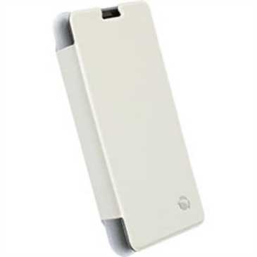 Krusell Tasche Boden FlipCover Partner 75820 für Sony Xperia E1, Xperia E1 Dual - Weiß
