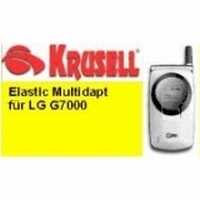 Krusell Tasche Elastic Multidapt® 84195 für LG G7000 - schwarz - Lieferung ohne Clip