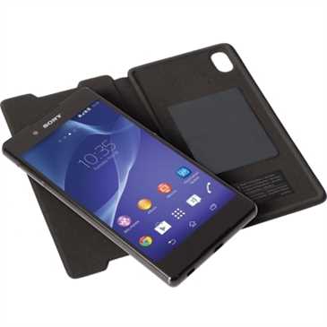 Krusell Tasche Ekerö WalletStyle 60225 für Sony Xperia Z3+, Xperia Z4, Xperia Z3+ Dual, Schwarz