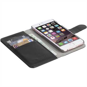 Krusell Tasche Ekerö Book WalletStyle 60755 für Apple iPhone 7 Plus - Schwarz