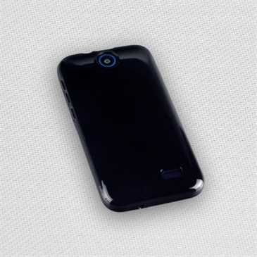 TPU Hülle Tasche für HTC Desire 310 - schwarz