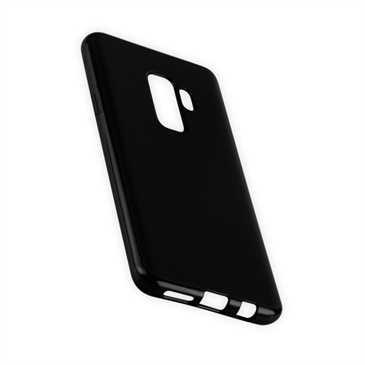 TPU Hülle Tasche für Samsung Galaxy S9+ Plus - schwarz