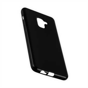 TPU Hülle Tasche für Samsung Galaxy A8 Plus (2018) - schwarz