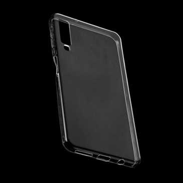 Ultra Slim TPU CaseTasche für Samsung Galaxy A7 (2018) - nur 0,8 mm dick - transparent