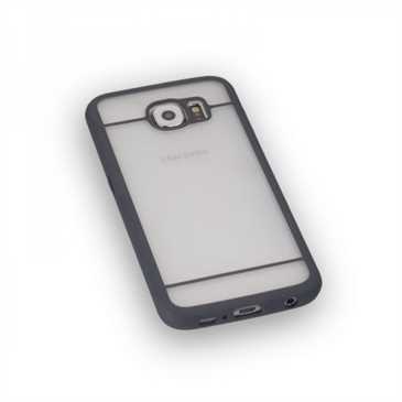 Protector Case Tasche für Samsung Galaxy S6 transparent mit schwarzen Rahmen