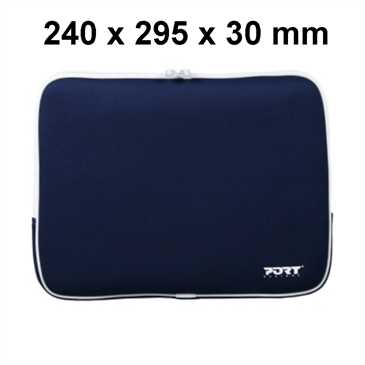Ports Design Tablet-/ Notebook Tasche, Innennmaß: 240x295x30mm blau Größe: 7-10