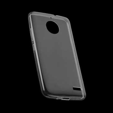 Ultra Slim TPU Case Tasche für Motorola Moto E4 - nur 0,8 mm dick - transparent
