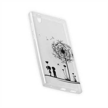 TPU Hülle Case Tasche mit Druck für Sony Xperia L1 - Design: Love