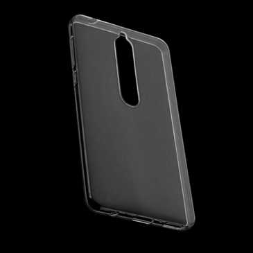 Ultra Slim TPU Case Tasche für Nokia 6.1 - nur 0,8 mm dick - transparent