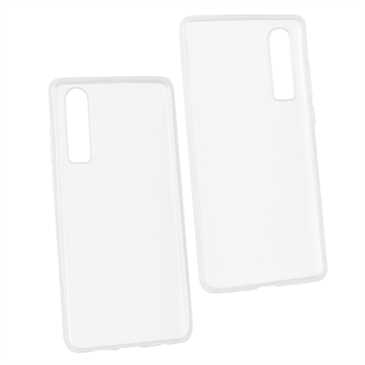 Slim TPU CaseTasche für Huawei P30 - nur 1 mm dick - transparent