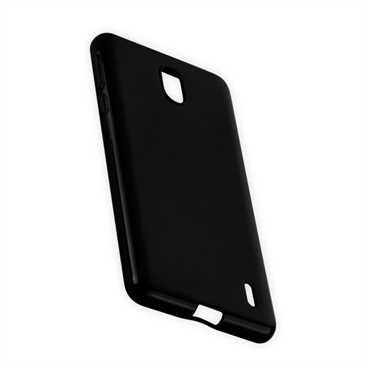 TPU Hülle Case Tasche für Nokia 1 Plus - schwarz