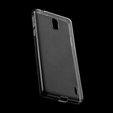 Ultra Slim TPU Case Tasche für Nokia 1 Plus - nur 0,8 mm dick - transparent