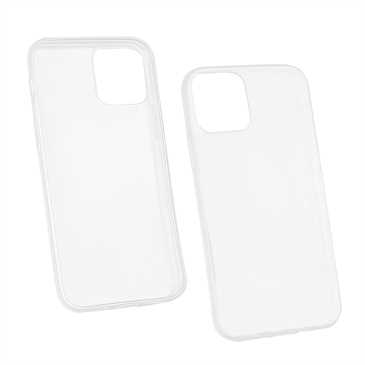Slim TPU CaseTasche für Apple iPhone 12, 12 Pro - nur 1 mm dick - transparent