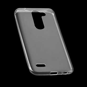 Ultra Slim TPU Case Tasche für LG X Mach - nur 0,8 mm dick - transparent